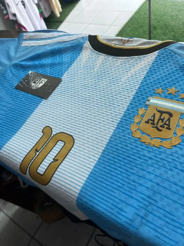 Camiseta Messi Despedida Argentina · N° 10